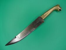 VINTAGE CUSTOM MADE HUNTING FIGHTING KNIFE picture