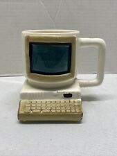 1992 Fred Hollinger Computer Desktop 3D Ceramic Novelty Coffee Mug picture