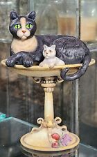 Vintage Lang & Wise Curious Cats “Keeping Watch” 1999 Figurine picture