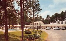 Perry FL Florida Kingswood Inn Motel Taylor County Panhandle Vtg Postcard B17 picture