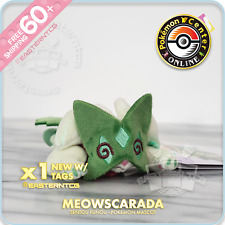 PLUSH Meowscarada – Official Fainted Pokemon Mascot Sentou Funou 🇺🇸 In Stock picture