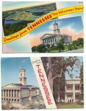 Greetings From Tennessee Lot of 2 Vintage Postcards  picture