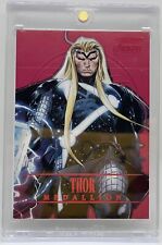 Thor 2022 Marvel Avengers 22 Fleer Ultra #M-44 Ruby Red Medallion /65 SP picture