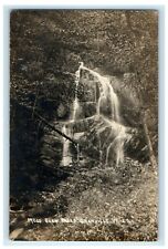 1910 Moss Glen Falls Waterfalls Granville Vermont VT RPPC Photo Antique Postcard picture