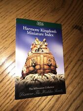 2000 Harmony Garden Kingdoms Miniature Index catalog RARE Millennium picture
