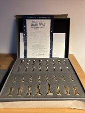 The Official Franklin Mint 1994 STAR TREK Tridimensional 3D Chess Set picture