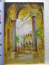 Postcard Interior of Saint Sophia Museum Istanbul Turkey picture