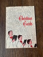 Vintage 1967 John Hancock Insurance Christmas Holiday Carols Book Caroling picture