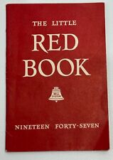 1947 THE LITTLE RED BOOK-DIARY-CALENDAR-TELEPHONE-POCKET BOOK-NEW YORK-EX COND picture