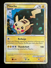 POKEMON • Pikachu HOLO CARD HGSS BLACK STAR PROMO 03 HGSS03 NM picture