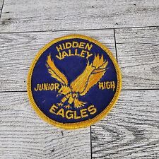Vintage Hidden Valley Junior High Eagles Patch picture