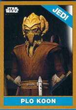 STAR WARS TBT  PLO KOON JEDI #97 CARD Bronze 09/10 TOPPS IN TOP LOADER*FREE SHIP picture