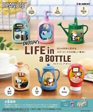 RE-MENT Peanuts SNOOPY's LIFE in a BOTTLE 6Pack BOX picture