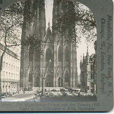 Magnificent Facade Cathedral of Koln Germany Keystone Stereoview c1900 picture