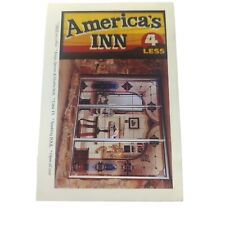 Postcard America's Inn 4 Less Branson Missouri MO Highway 76 Hotel Motel 12.2.50 picture