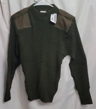 *NWT* DLA USMC OLIVE GREEN WOOLY PULLY UNIFORM PULLOVER SWEATER - Size 38 picture