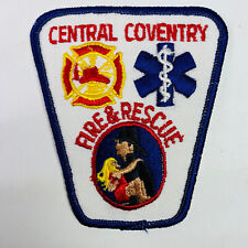 Central Coventry Fire Rescue Rhode Island RI EMS EMT Patch Q6 picture
