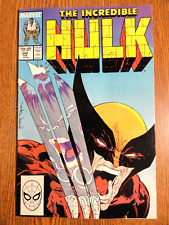 Incredible Hulk #340 Hot Todd McFarlane Wolverine Cover Key 1st Print Marvel MCU picture