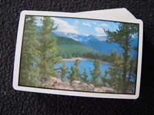 Vintage 1960s Souvenir Pack of Playing Cards Mount Evans Echo Lake Colorado 60s picture