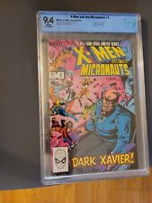 X-MEN AND THE MICRONAUTS #4 - CBCS 9.4 Near Mint picture