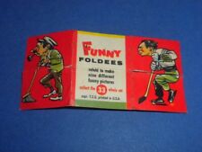 FUNNY FOLDEES #33 Topps USA 1948/1949 picture