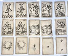 c1880-1890 Killekort Cuckoo Kille Campio Antique Playing Cards Rare Deck 40/42 picture