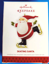 2013 Hallmark Keepsake Ornament Limited Edition Skating Santa NIB  P picture