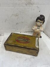 Henrietta Cigar Box Vintage Philadelphia Pa. Otto Eisenlohr & Bros. Admiral Size picture