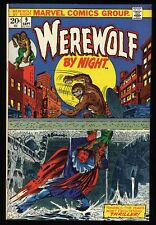 Werewolf By Night #9 NM 9.4 Terror Beneath The Earth Tom Sutton Cover Art picture