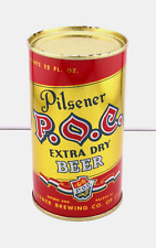 POC Flat Top Beer Can (Rolled) from the Pilsener Brewing Co. of Clevland Ohio picture
