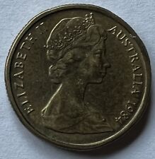 QUEEN ELIZABETH II 1984 AUSTRALIA 1 DOLLAR COIN KANGAROOS, QEII QE2 COLLECTABLE  picture