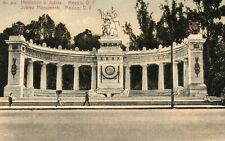 Vintage Postcard 1910's View of Hemiciclo Juarez Monument Mexico D. F. MX picture