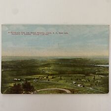 Antique A Seventy-Mile View From Walnut Mountain Liberty NY Postcard picture