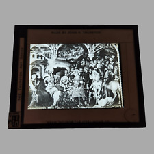 Vintage Glass Magic Lantern Slide Religious Adoration of the Magi by Fabriano picture