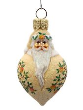Patricia Breen Miniature Santa Poeticus Peaches Spring Holiday Tree Ornament picture