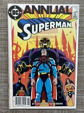SUPERMAN ANNUAL # 11, Alan Moore David Gibbons, DC Comics 1985, Lower Grade picture