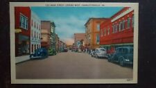 Main Street Looking West, Charlottesville, VA (#2) - Linen (Mid 1900s) picture