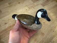 Vintage Wood Carving Canada Goose Authentic Cigar Collector Blemishes GIFT picture