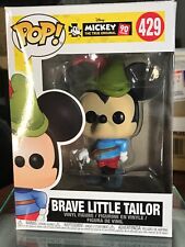 Funko Pop Disney Mickey Mouse 90 years 429 Brave Little Tailor. BNIB picture