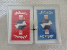 2 Decks SEALED HOME LINES ATLANTIC Playing Cards in Clear Case - Made in Italy  picture
