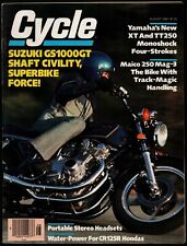 AUGUST 1980 CYCLE MAGAZINE, SUZUKI GS1000GT, YAMAH XT & TT250, MAICO 250 MAG-3 picture