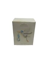 Hallmark Keepsake Special Delivery Stork with Baby Boy Christmas Ornament 2007 picture