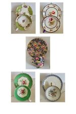 Vintage Teacups- Collectible set of 5 Cups & Saucers, England & France picture