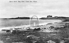 Davis Neck Bay View Cape Ann Gloucester Massachusetts MA Reprint Postcard picture