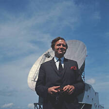 John Stonehouse At Goonhilly Earth Station 1969 OLD PHOTO picture