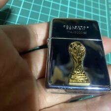 Zippo Limited Edition 1998 World Cup Soccer Trophy Oil Lighter picture