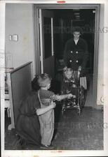 1954 Press Photo Gary Johnson Society for Crippled Children - nea62626 picture
