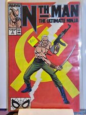Nth Man The Ultimate Ninja #3 Comic 1989 Marvel Comics picture
