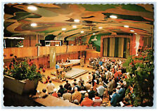 c1970's Holden Village Worship Center Mural Painting Washington WA Postcard picture
