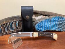 Buck Knife 110 - Vintage (2005)  Standard Frame With Buck OEM Sheath - *CLEAN* picture